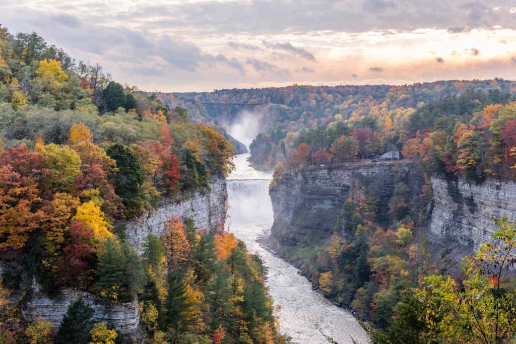 Best waterfalls in New York, Letchworth State Park